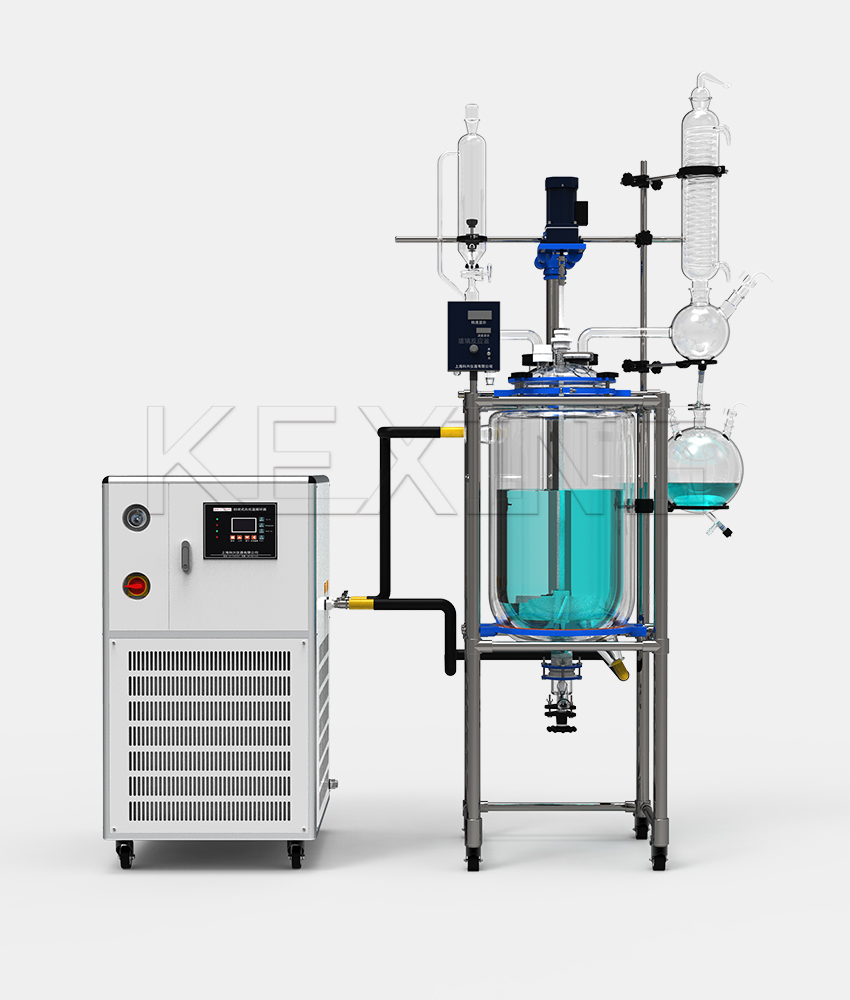 雙層玻璃反應釜 雙層玻璃反應釜